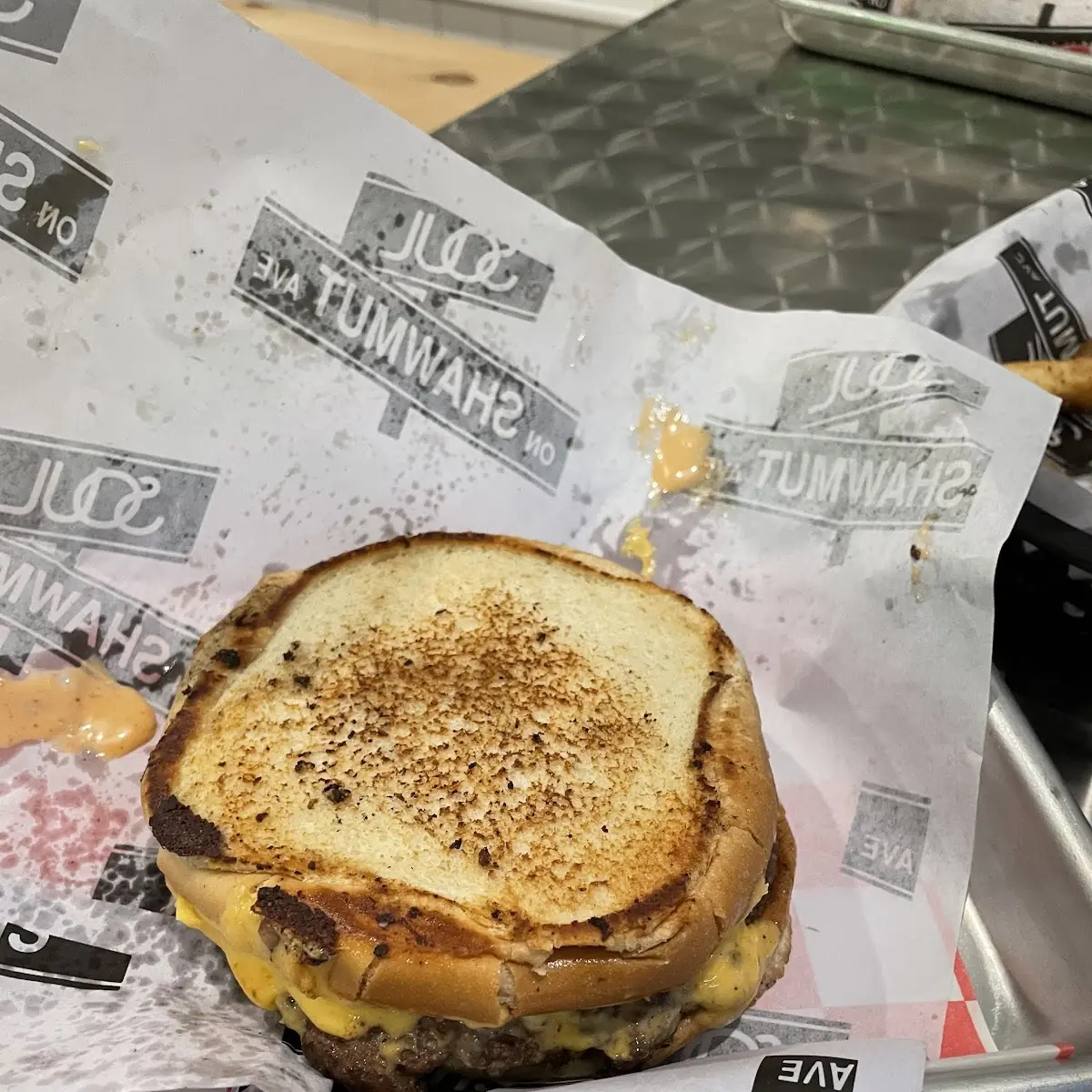 Grilled Cheese Burger