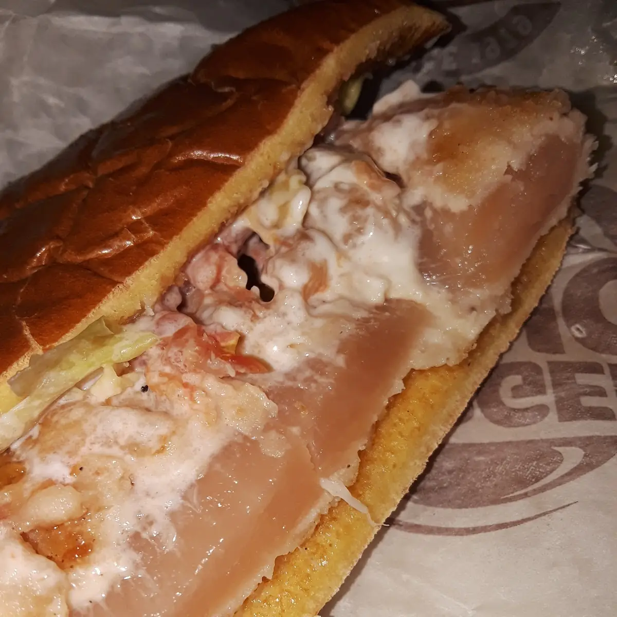 Raw Chicken Sandwich