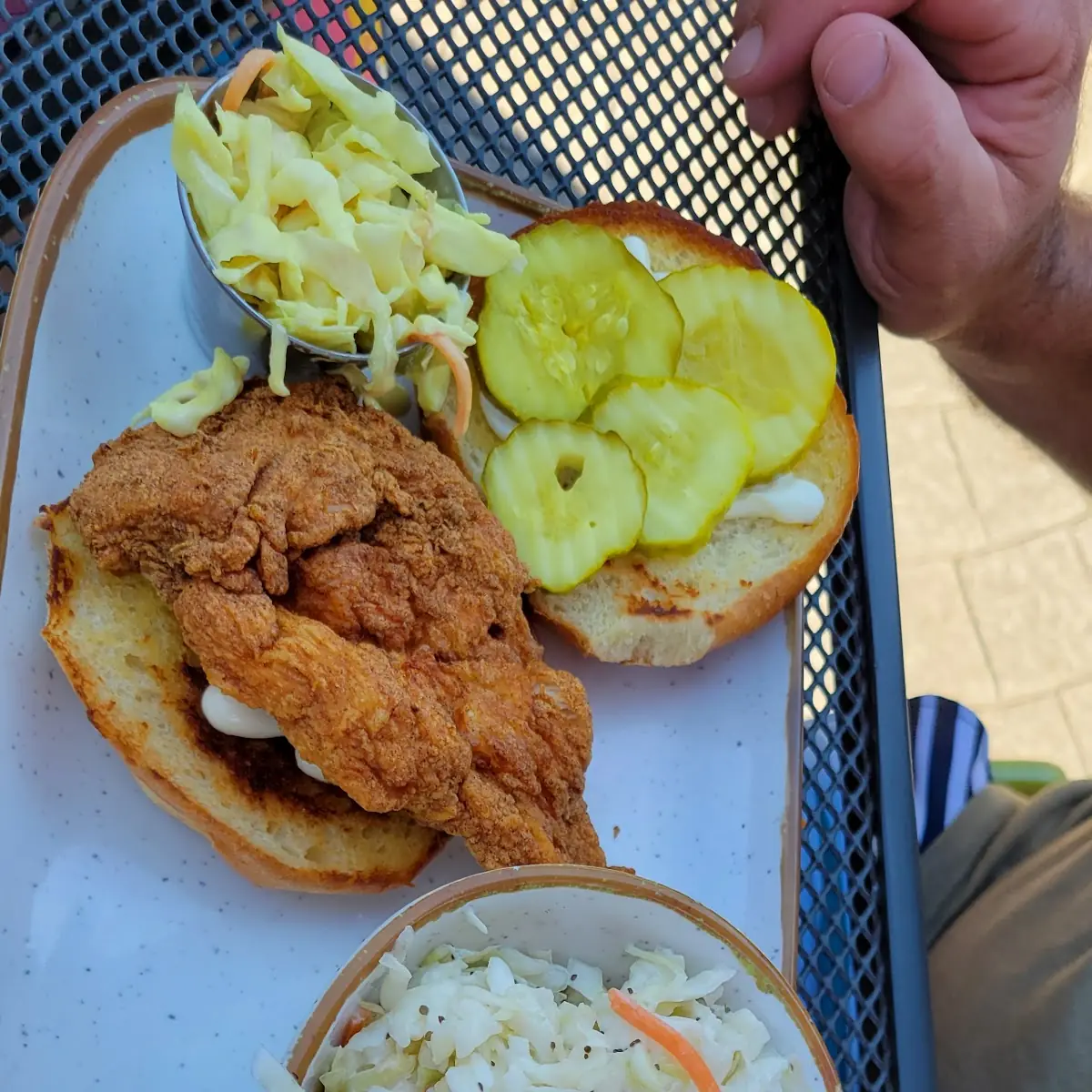 Smoked Fried Chicken Sandwich