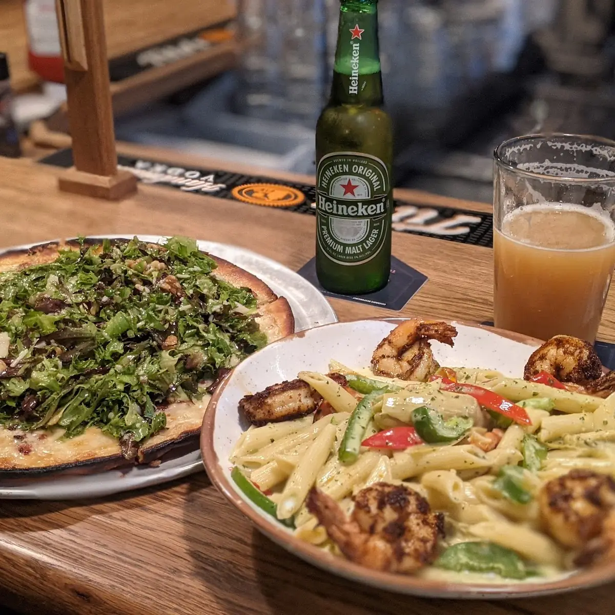 Spinach Veggie Pizza