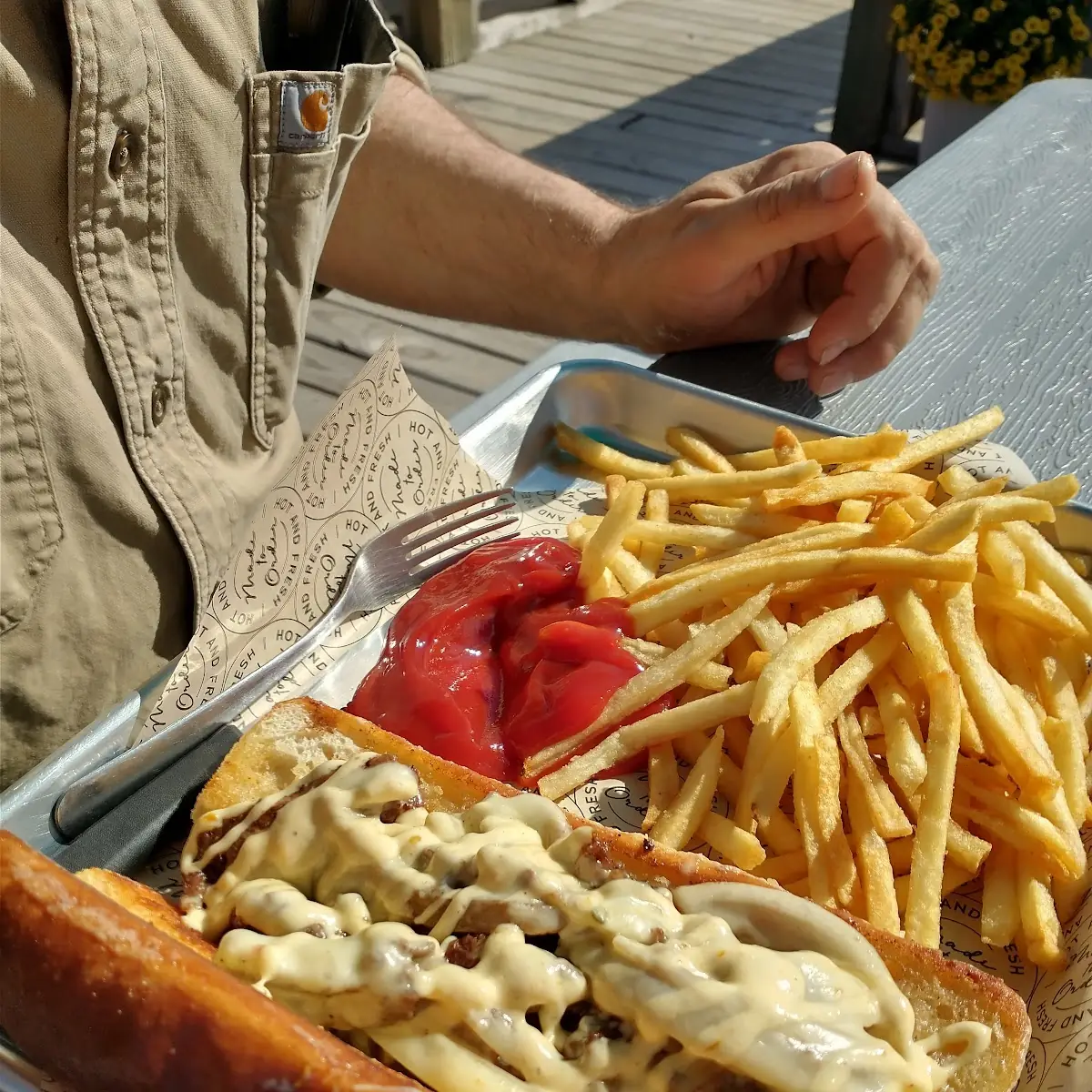 Philly Cheesesteak Sandwich