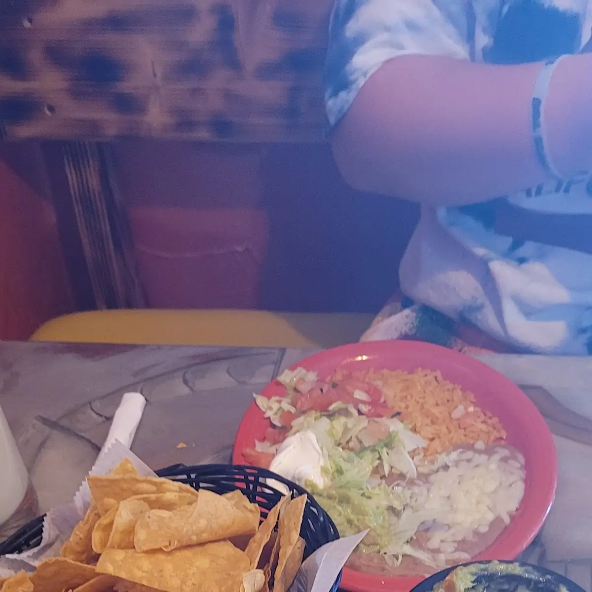 Bean&Rice Chips&Salsa