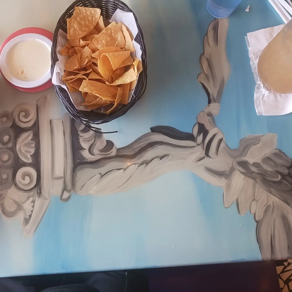 Chips and Salsa Verde Margarita