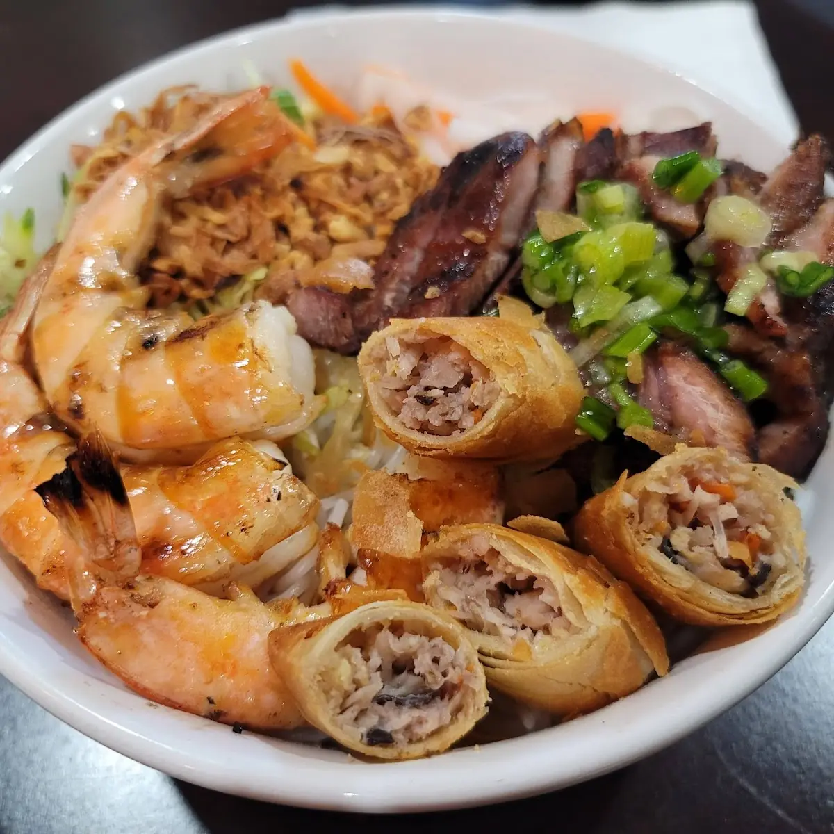 House Special Bún Tôm Thit Nuong Cha Gio