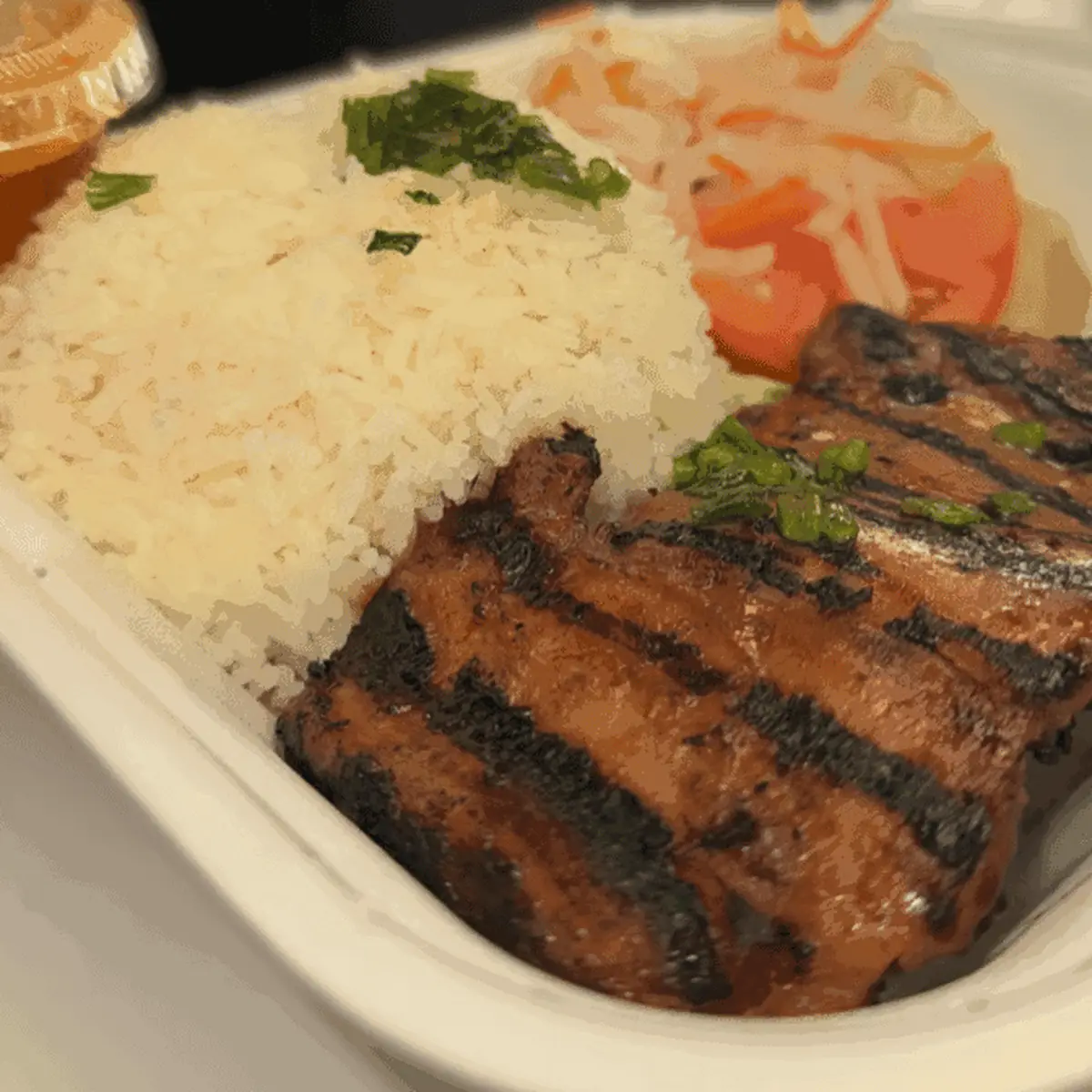 Short Ribs Rice Platter