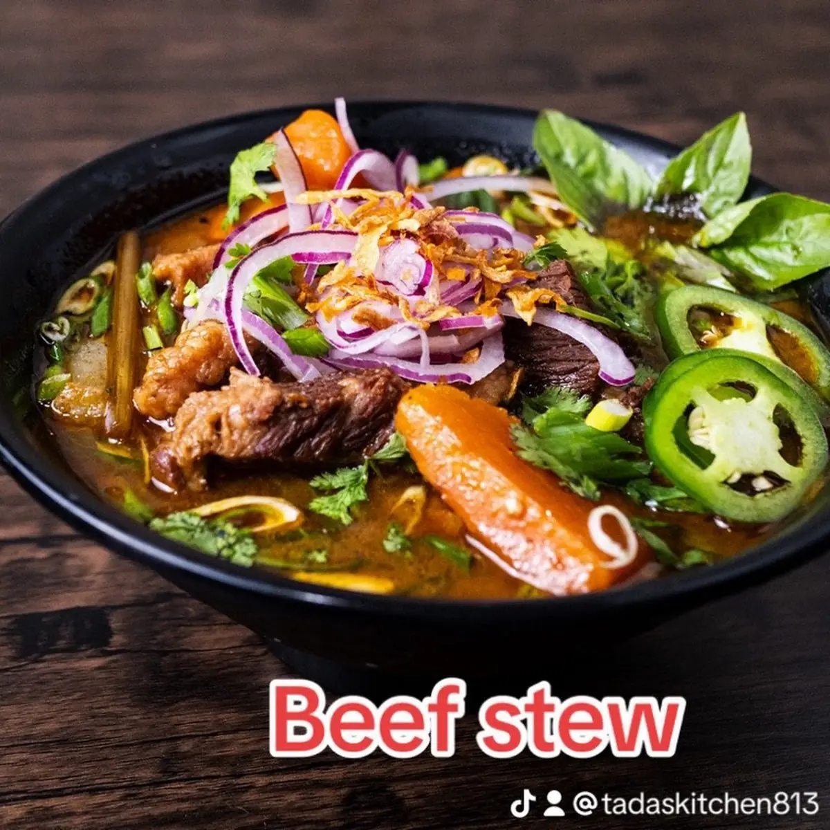 Spicy Beef Noodle Soup