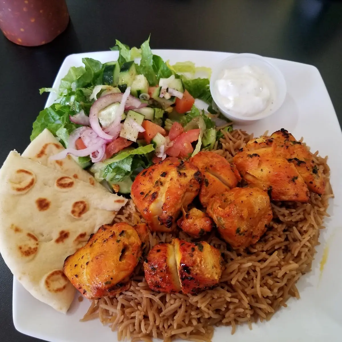 Chicken Kabob Plate