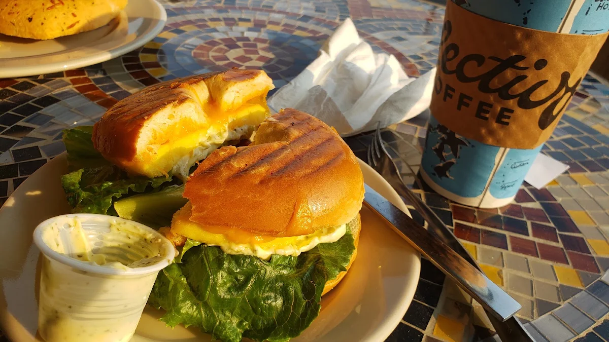 Breakfast Bagel Sandwich
