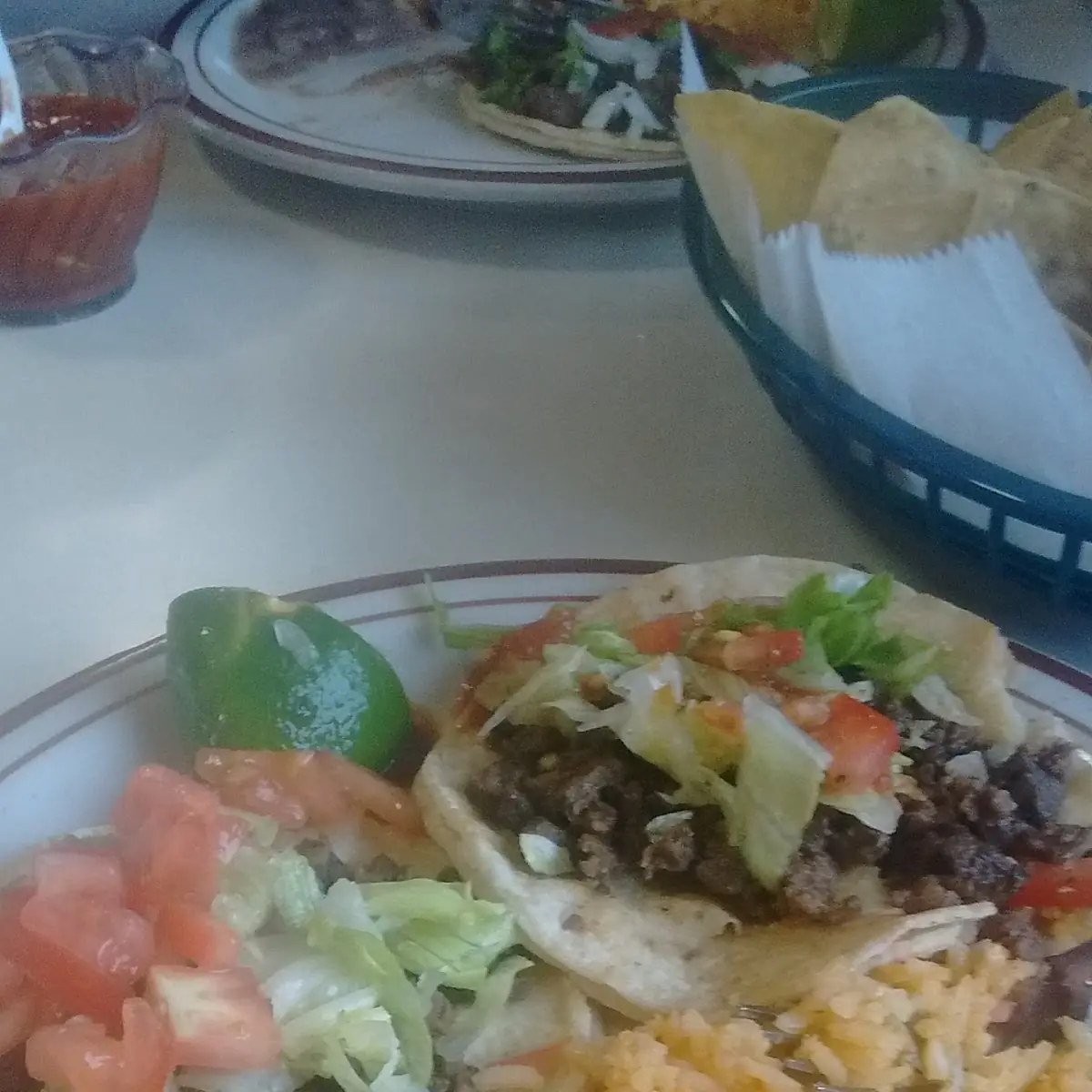 Dinner Tacos Camaron ala Mexicana