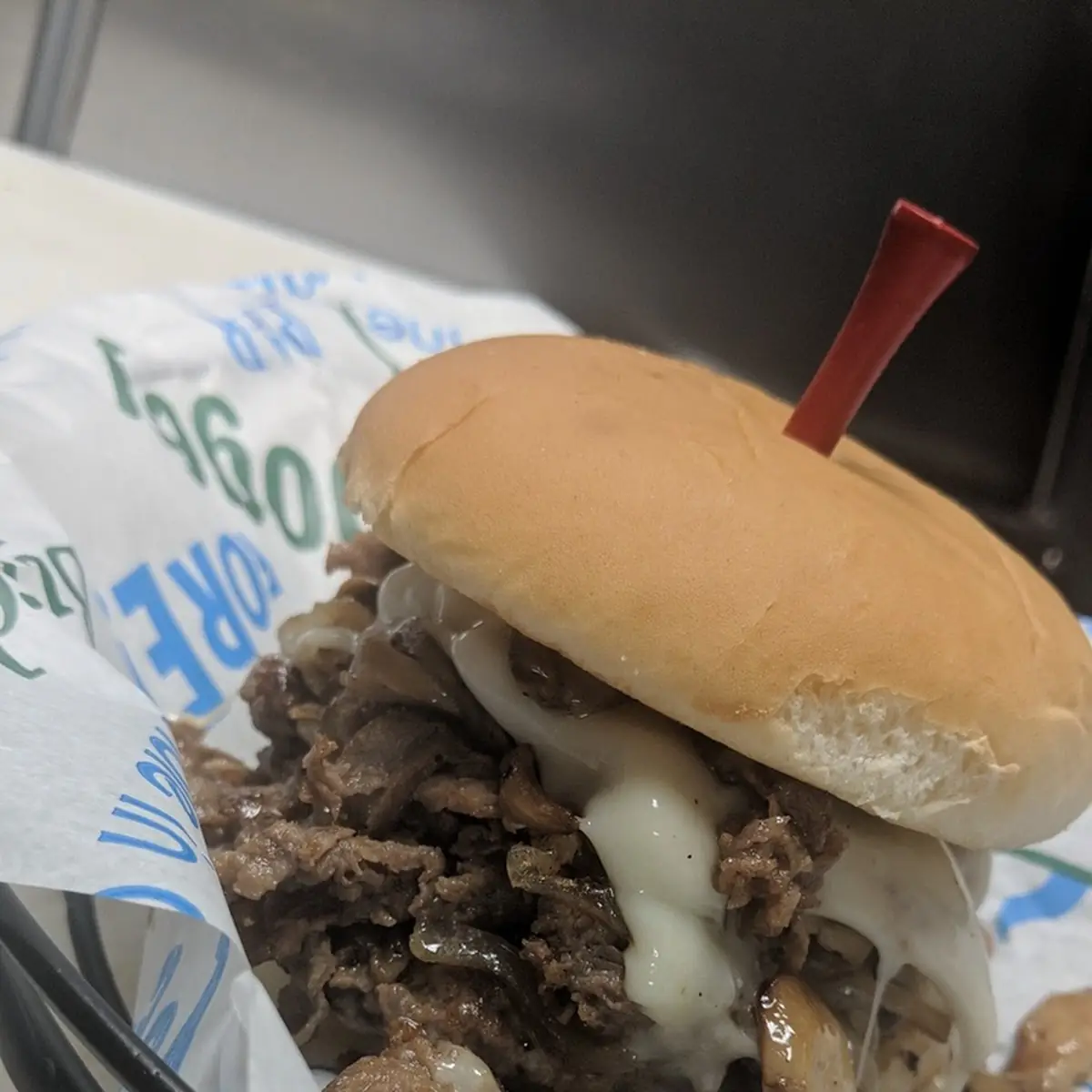 Philly Cheese Steak Burger