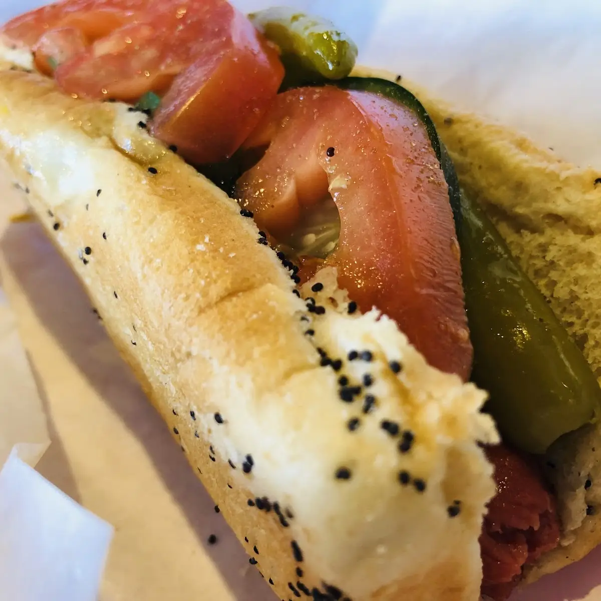Tom's Chicago Style Hot Dog