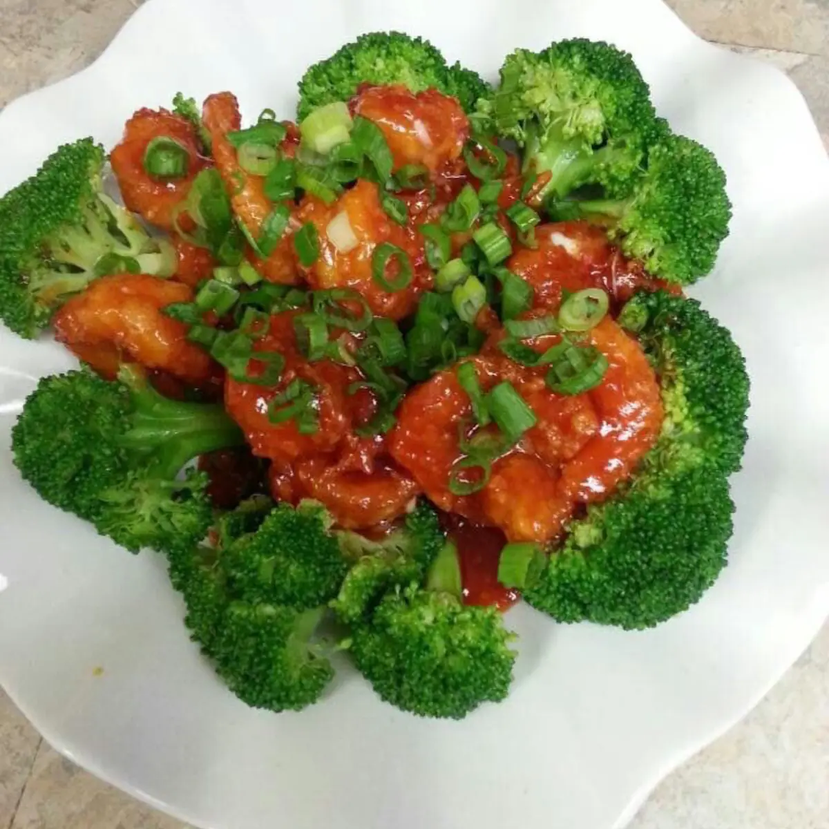 Broccoli with Garlic Sauce