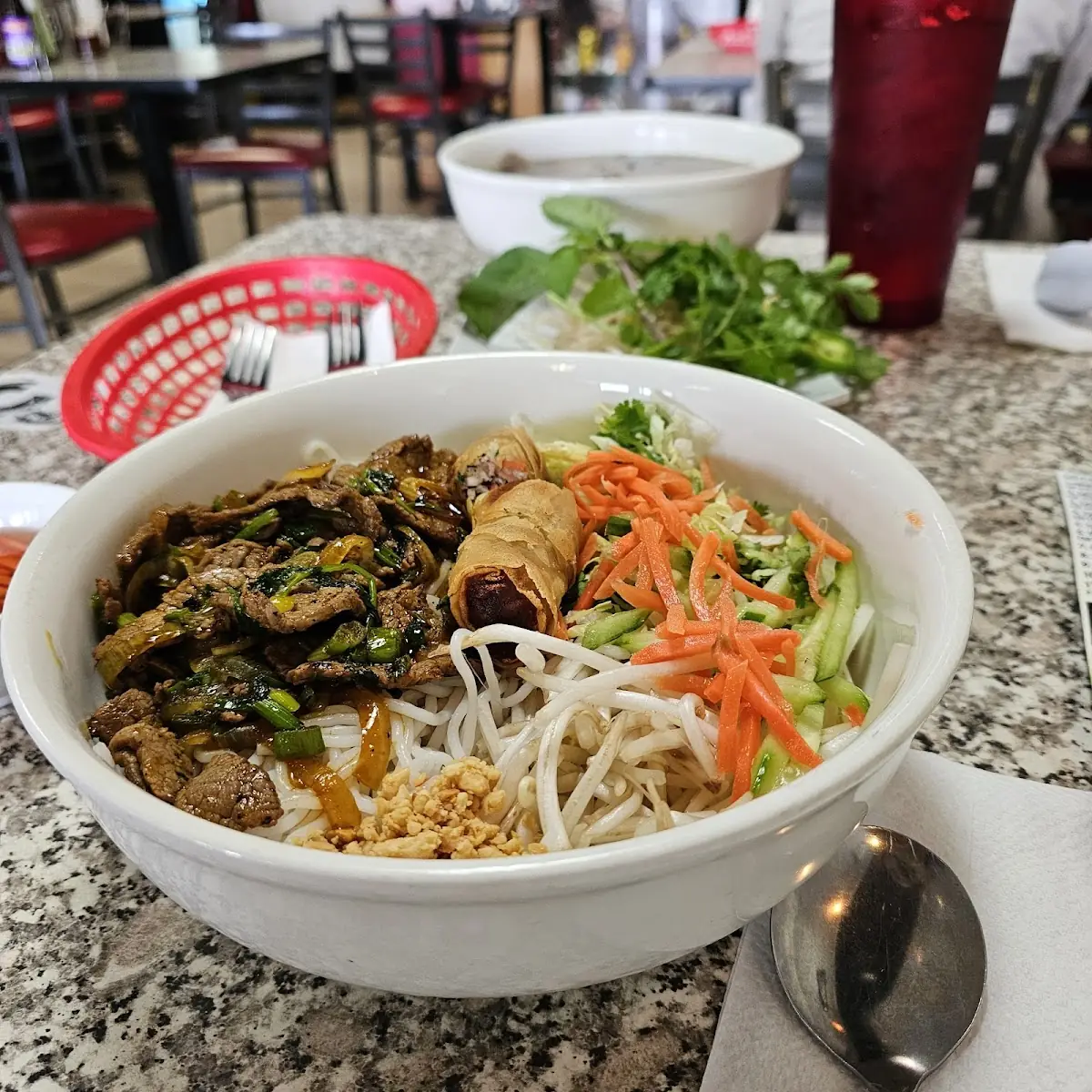 Rice Noodles w Brisket