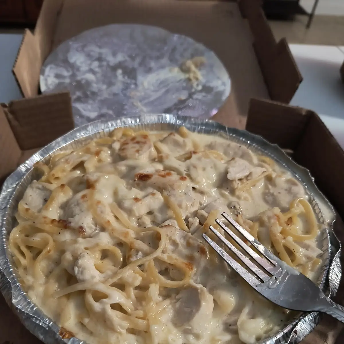 Chicken Alfredo Pasta Bowls