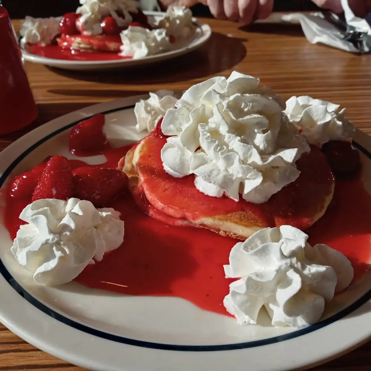 Strawberry Pancake Breakfast