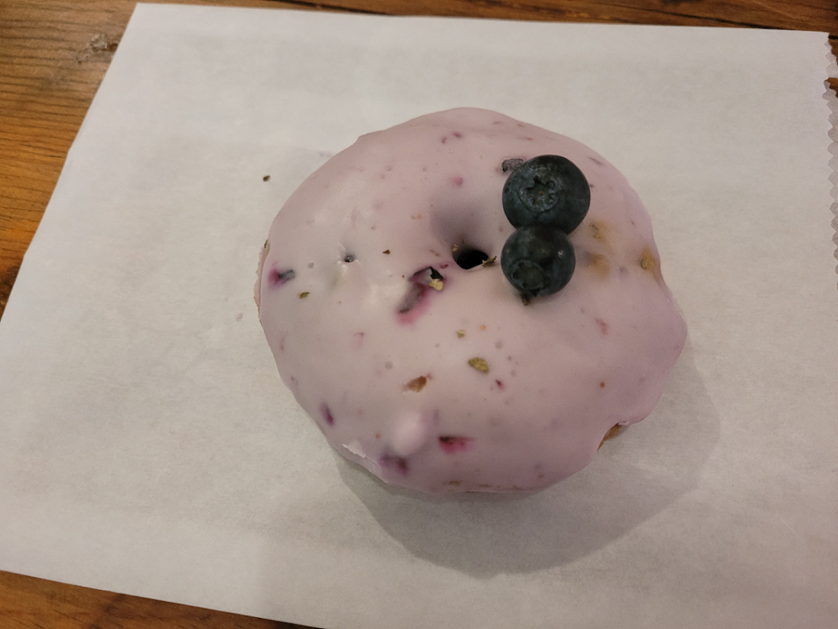 Blueberry Basil Donut