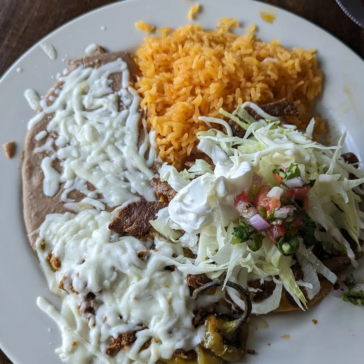 Chile Relleno and Taco Plate