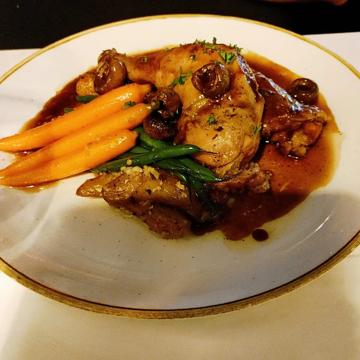 Coq Au Vin Blanc