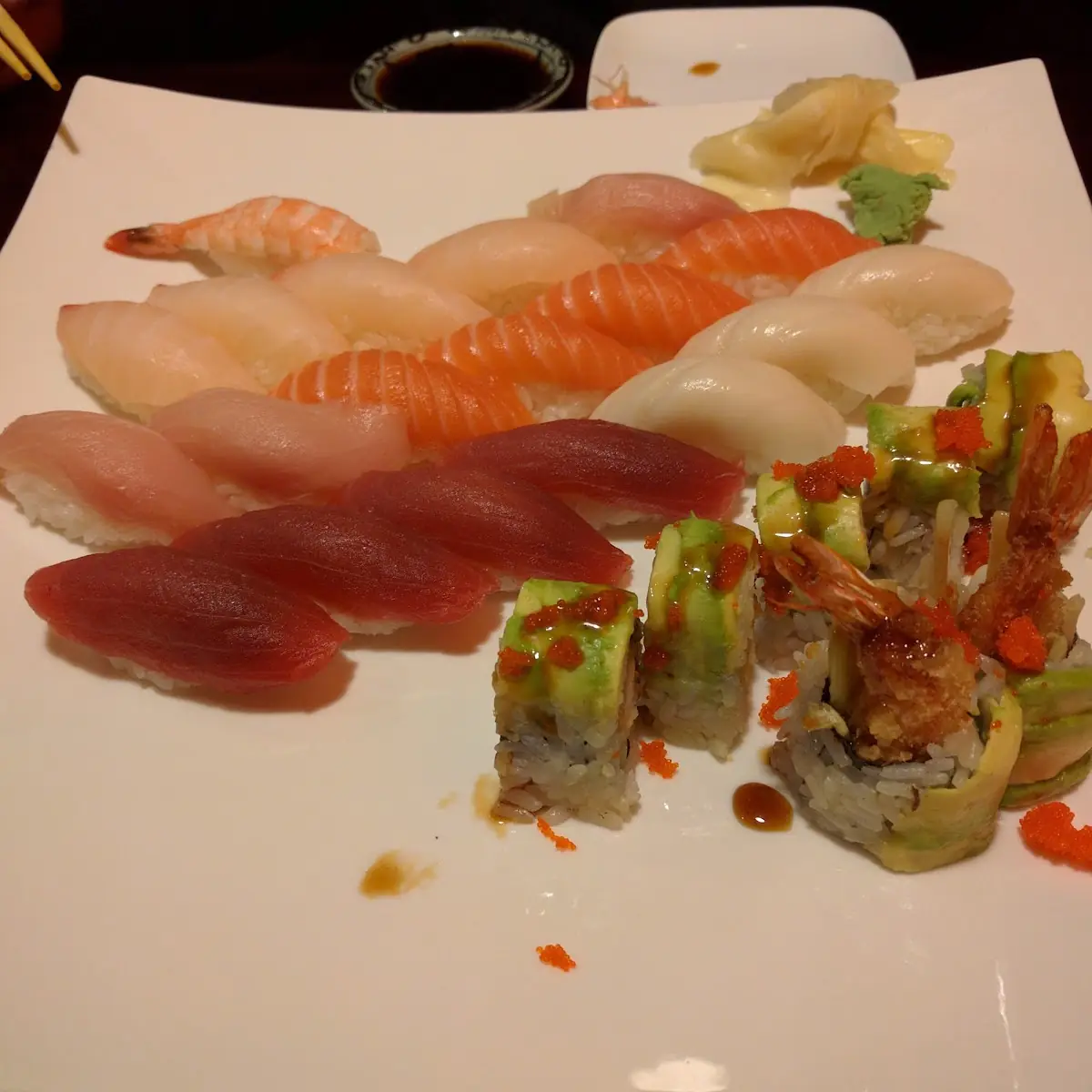 Assorted Sushi and Maki Rolls
