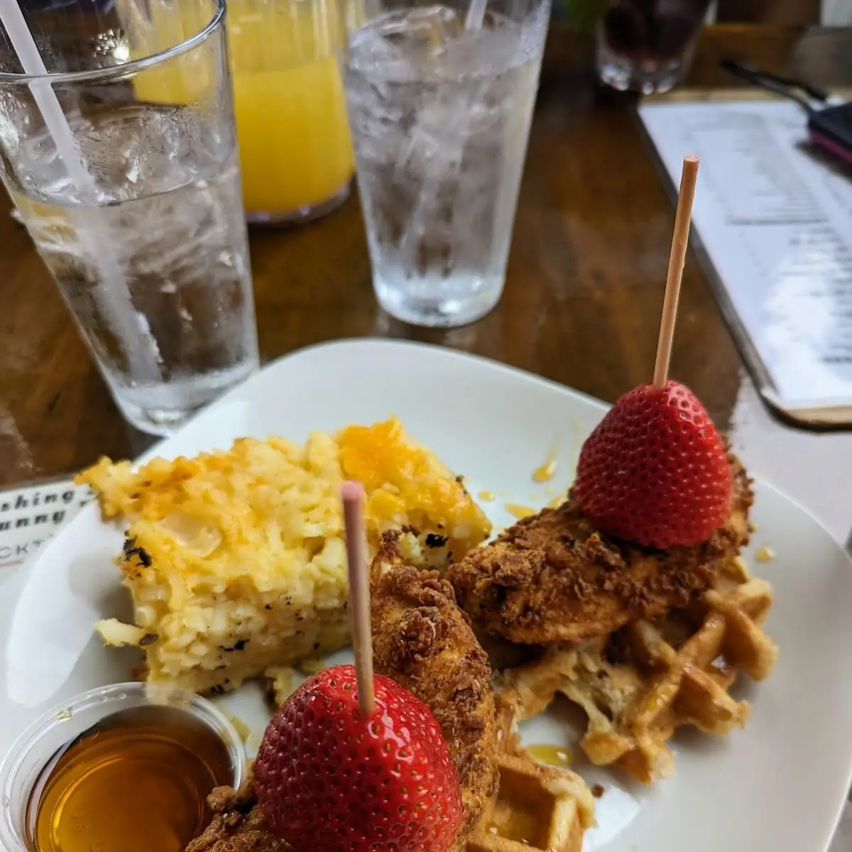 Chicken and Waffles