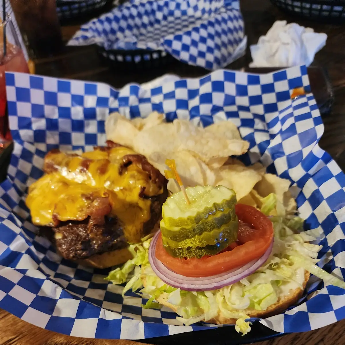 Bacon Cheddar Burger