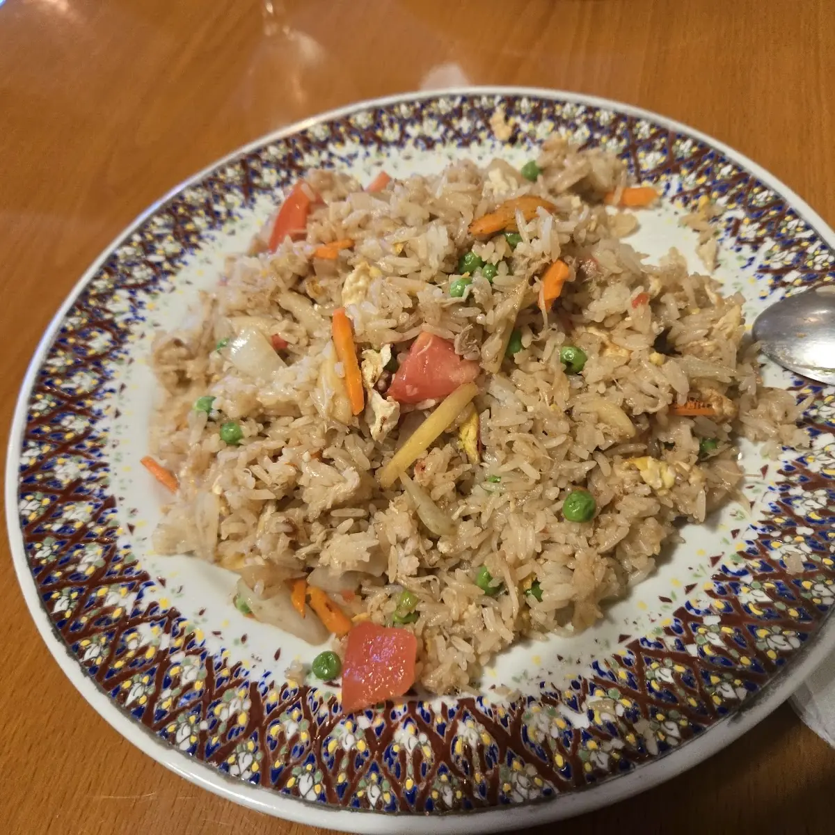 Fried Rice with Vegetables and Tofu