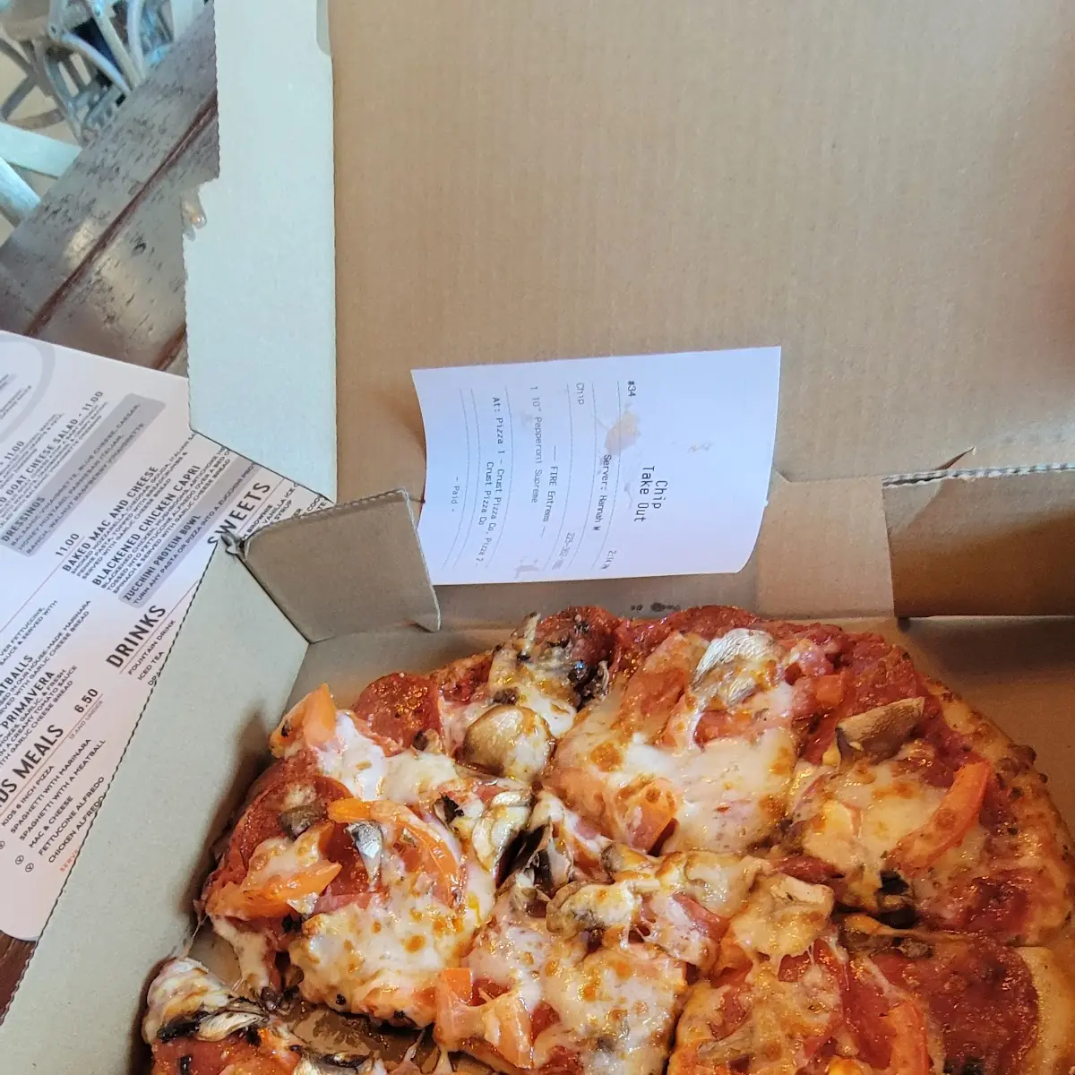 Pepperoni Supreme Pizza