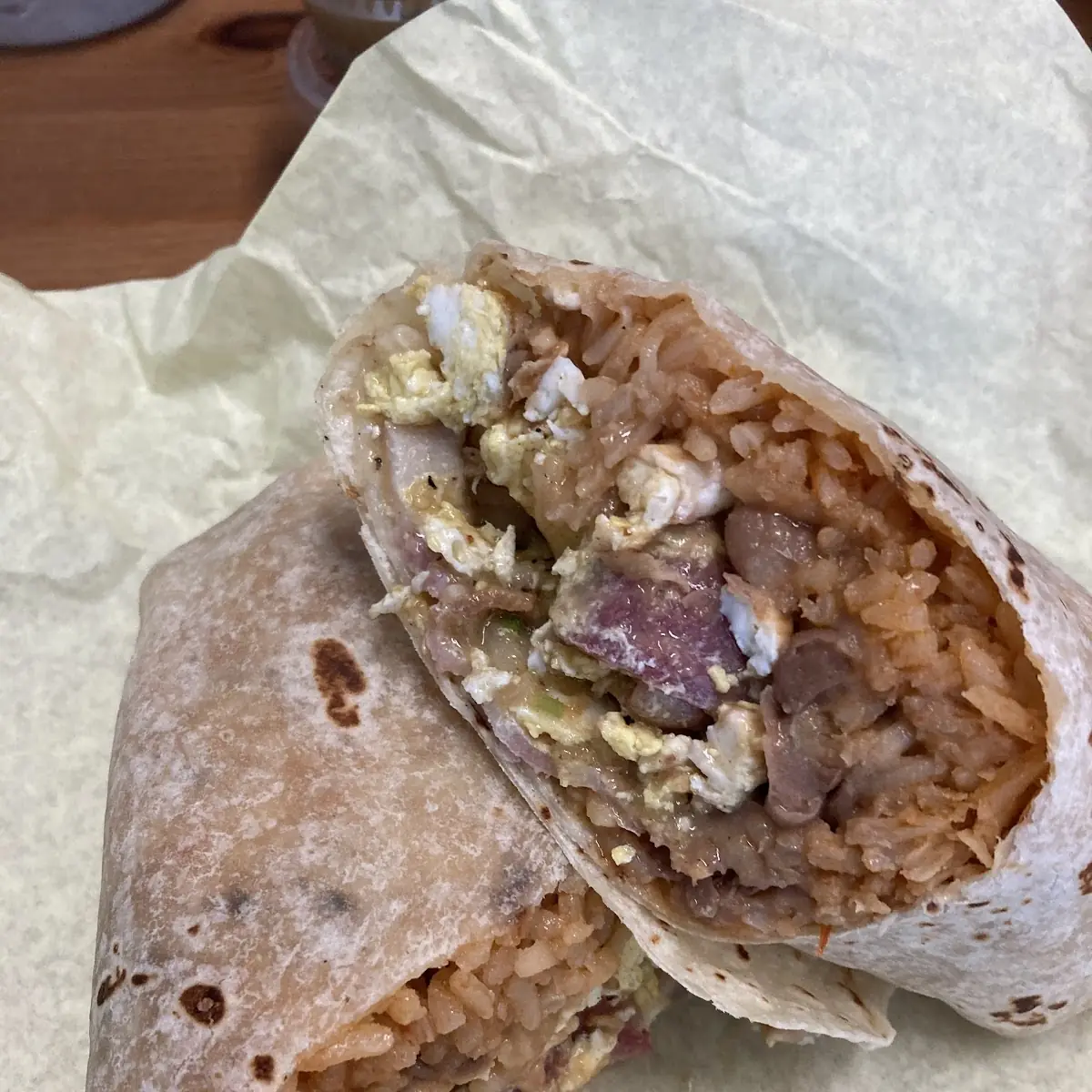 Bacon Breakfast Burrito