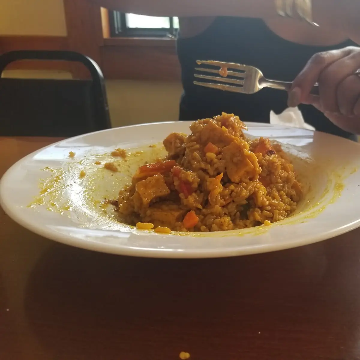 Tofu with Mixed Vegetables Fried Rice