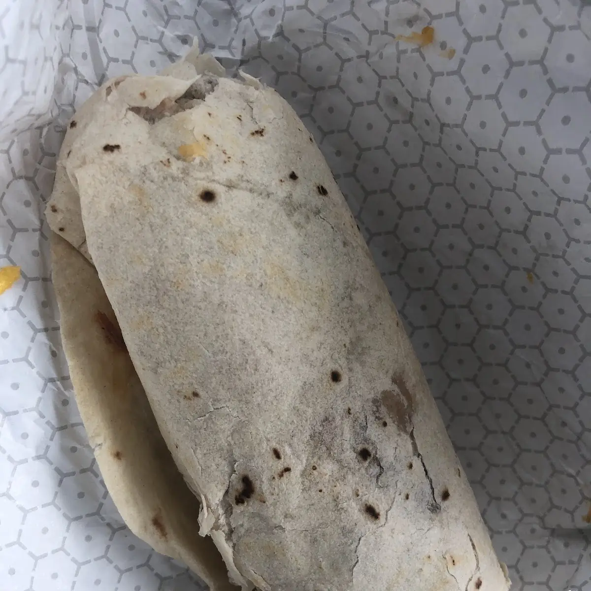 Carne Adobada Breakfast Burrito
