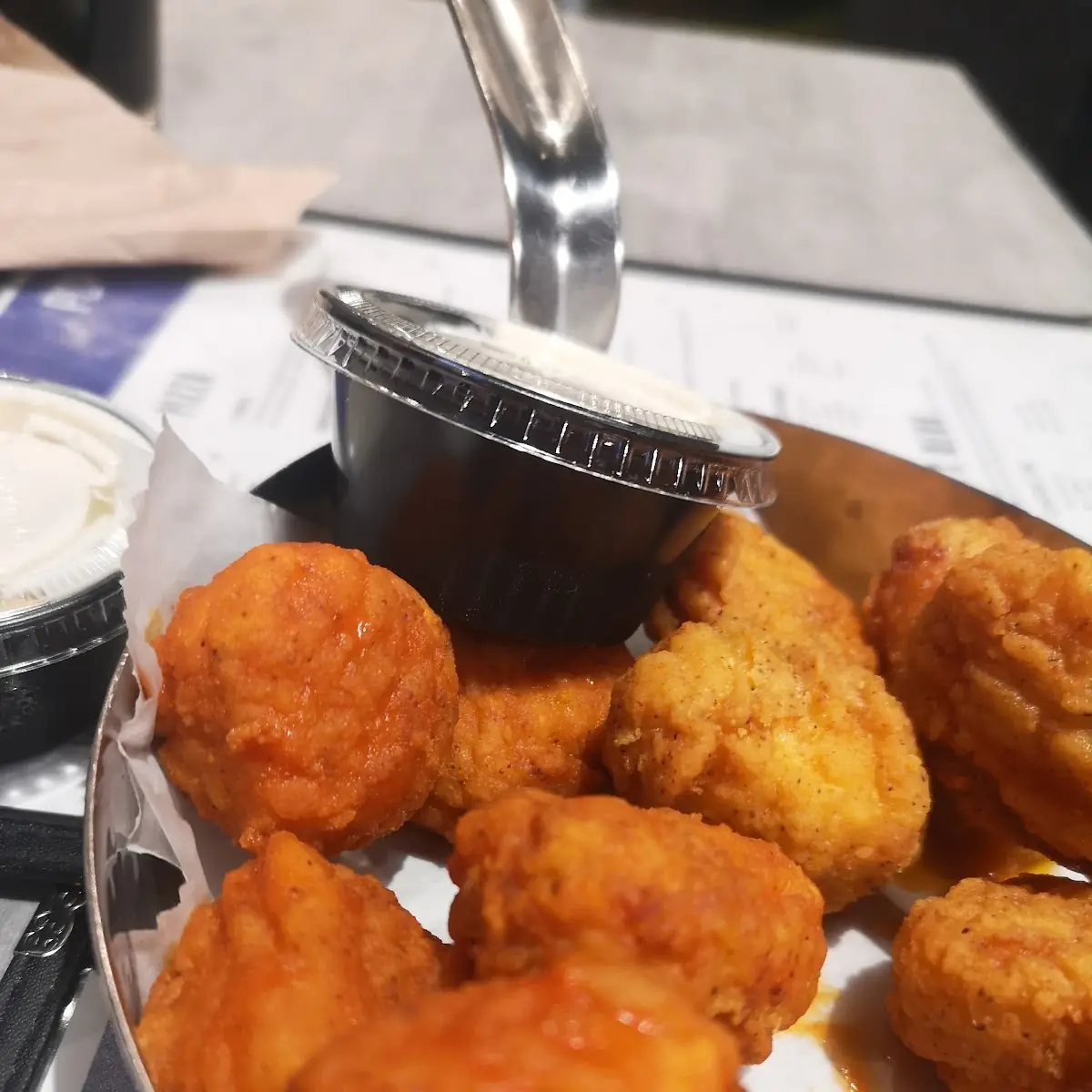 Buffalo Chicken with Blue Cheese Dressing