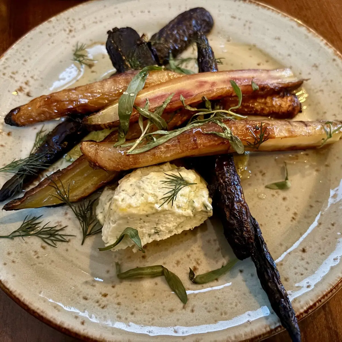 Wood Oven Roasted Carrots