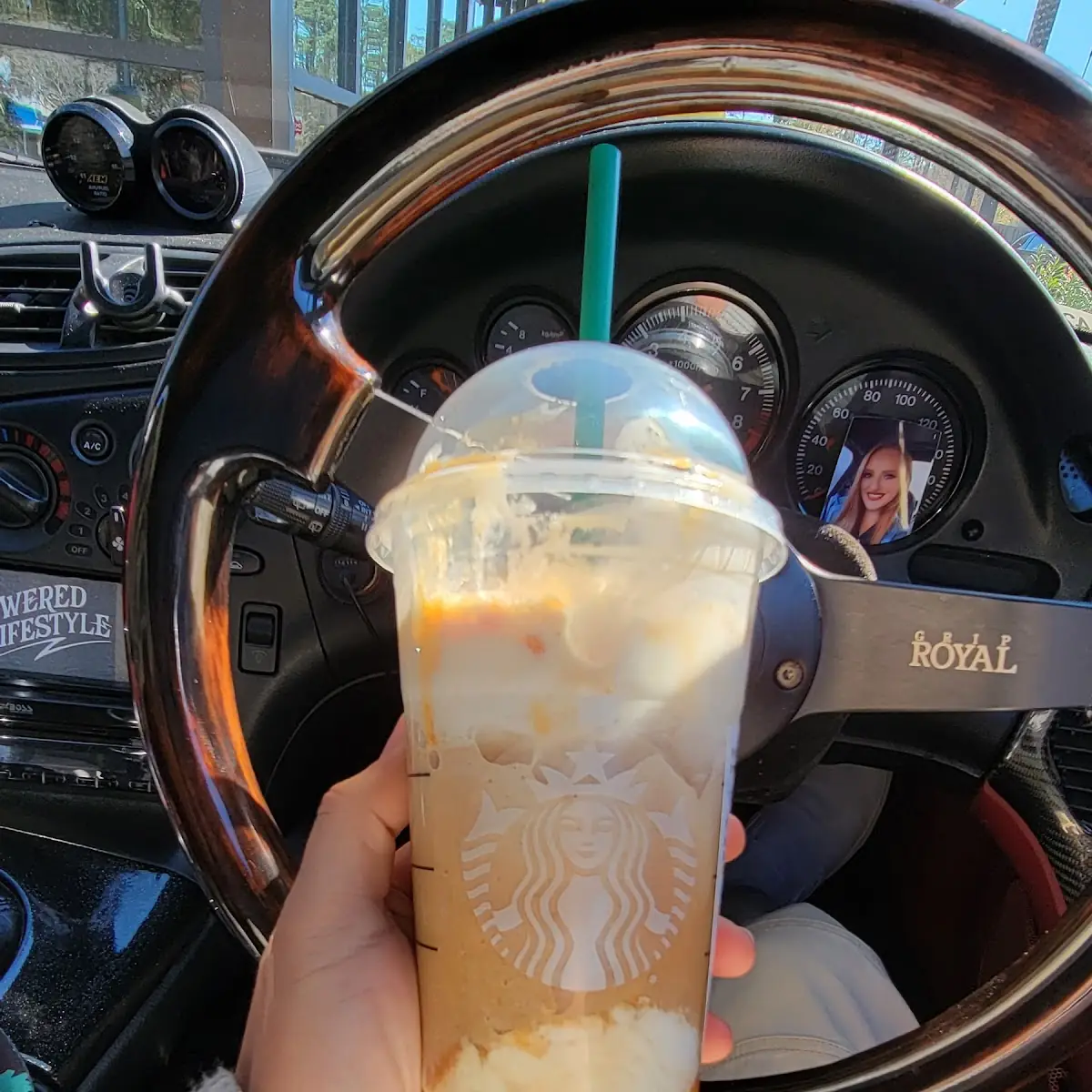 Caramel Frappe