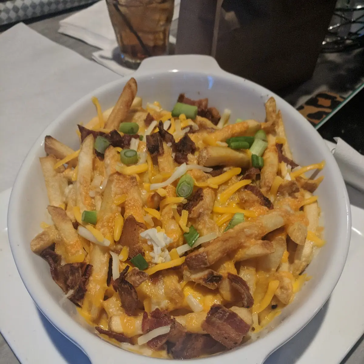 Cheese Fries with Bacon