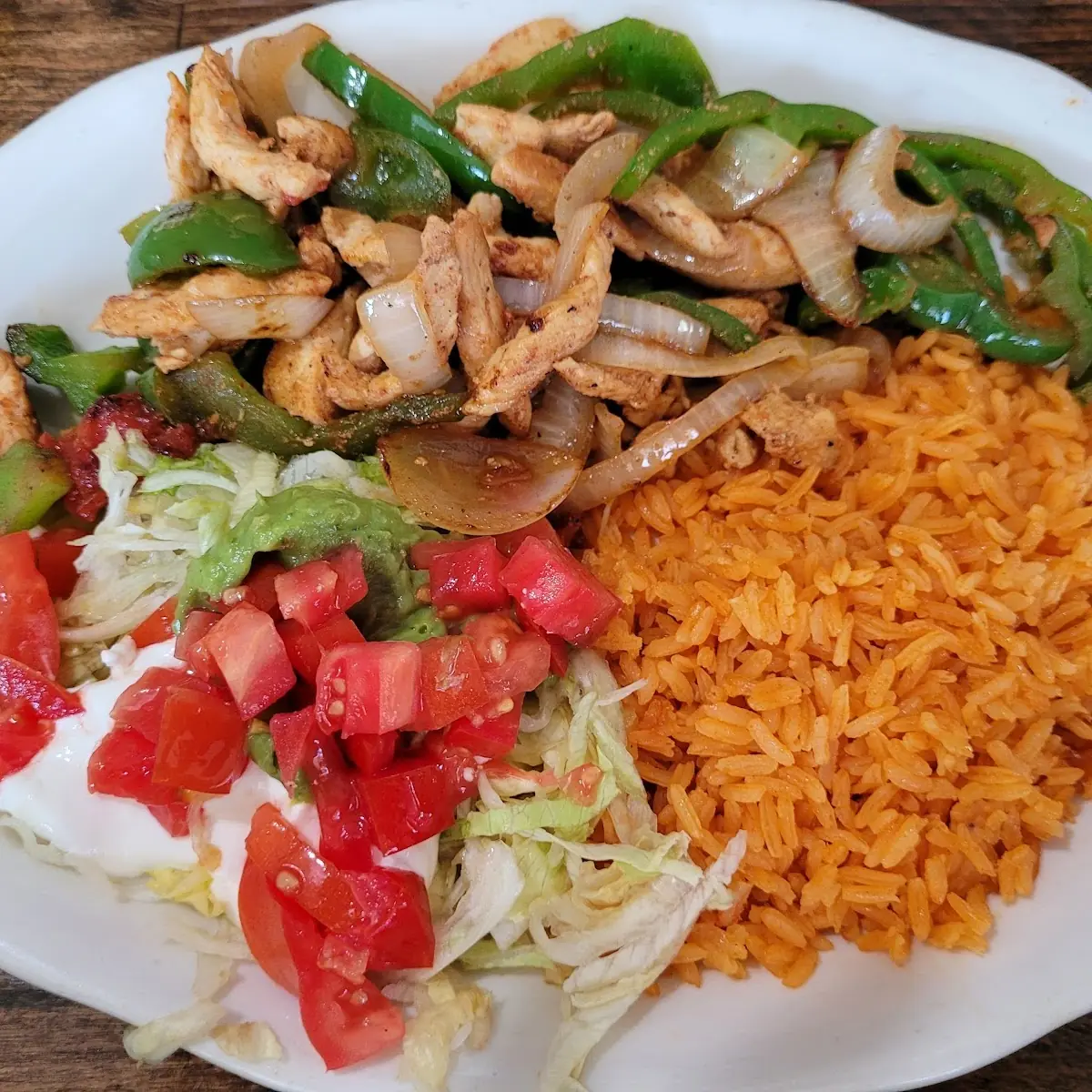 Chicken Fajita Lunch Fajitas