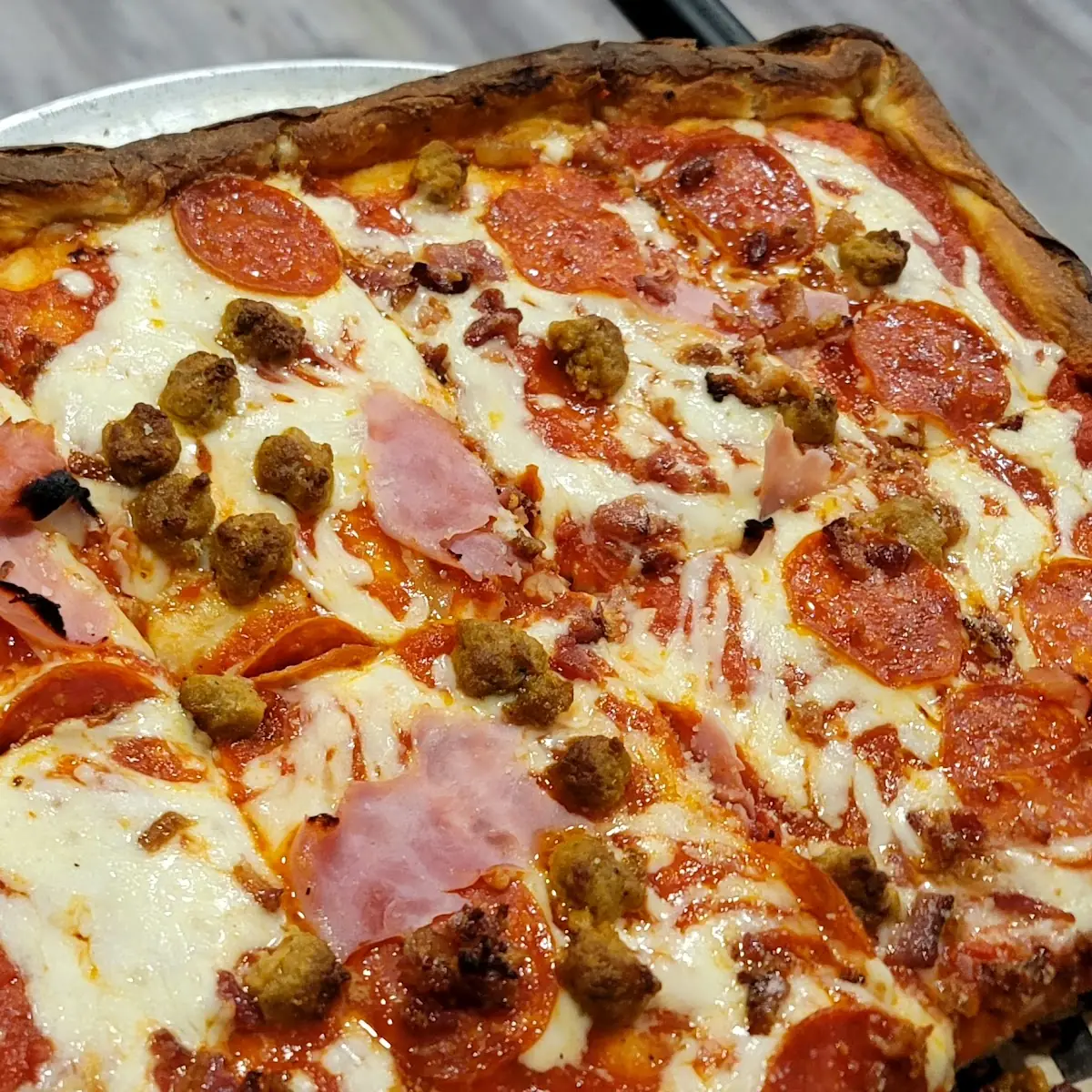 Sicilian Pizza Meat Lovers