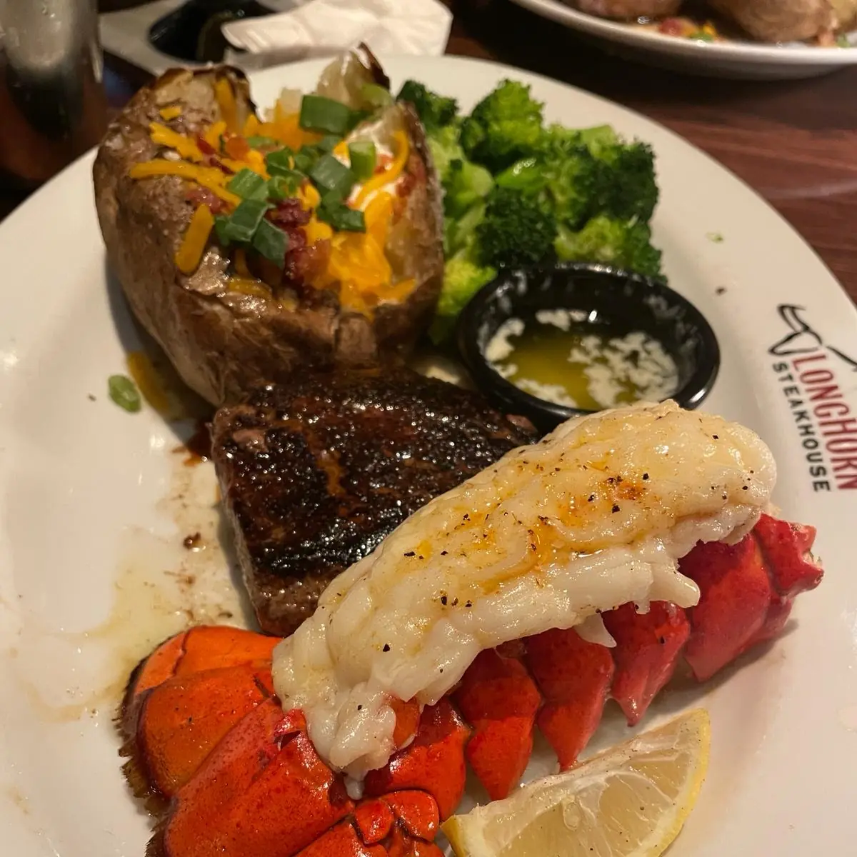 Flo's Filet with 4oz Lobster Tail