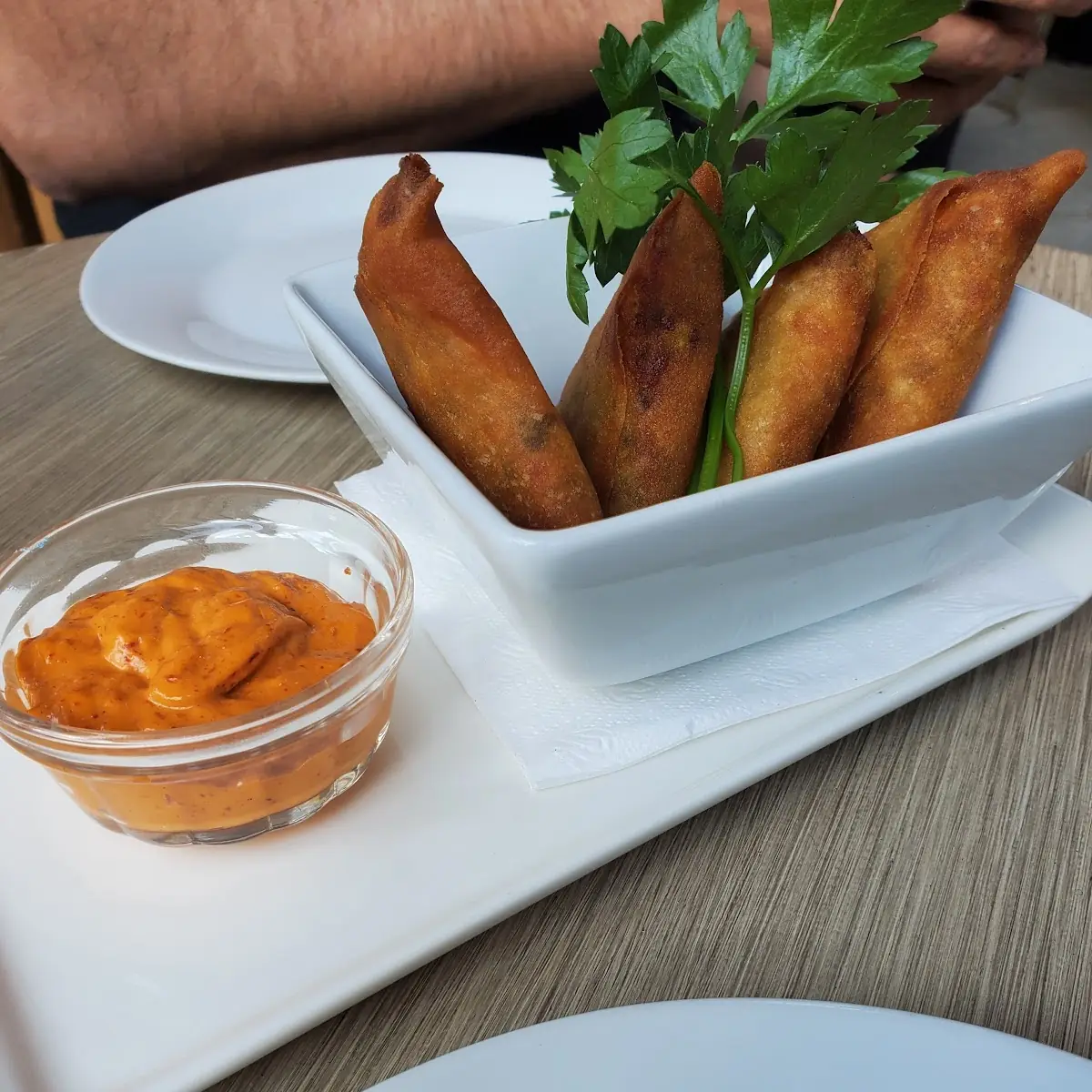 Vegetable Samosa, The Noshery
