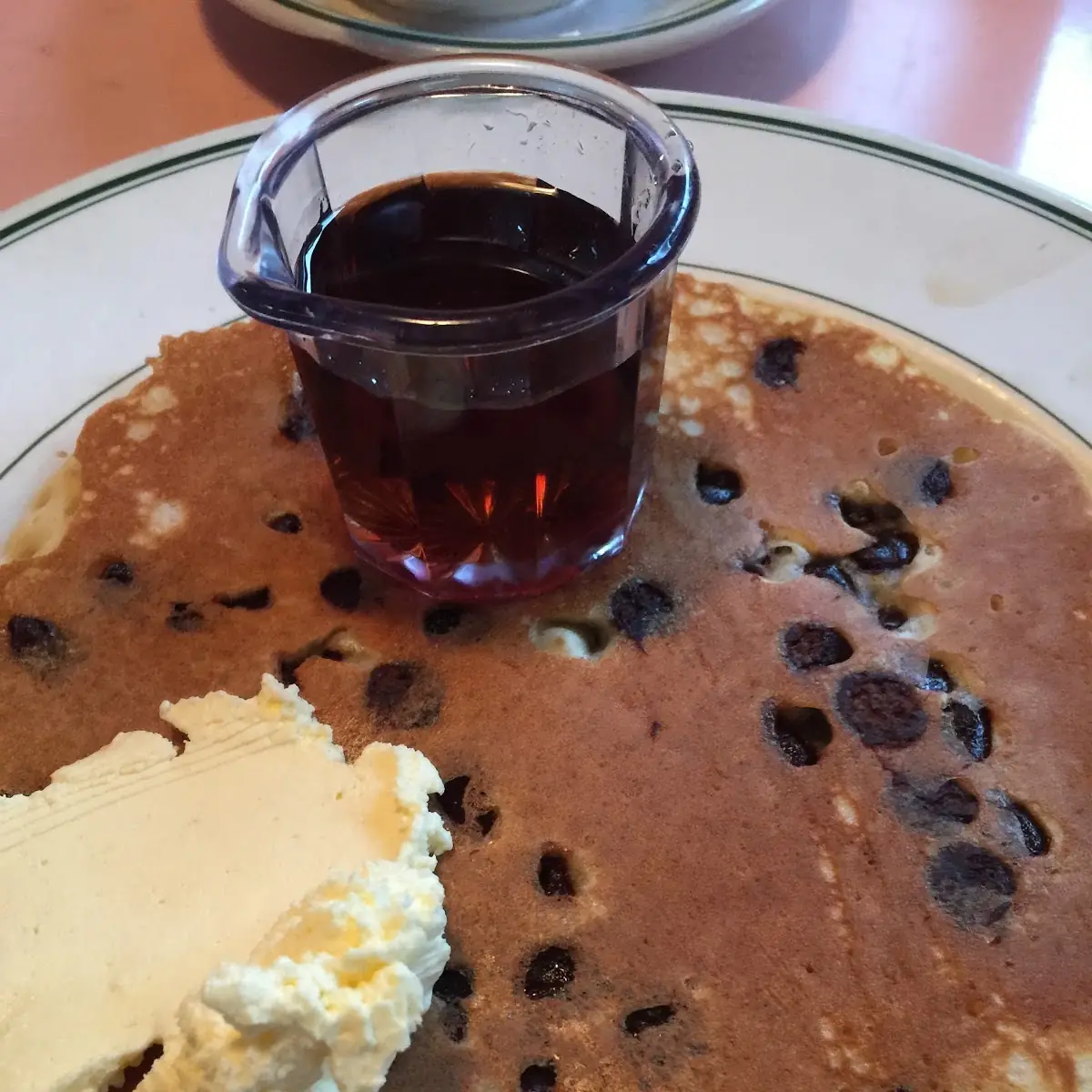 Two Blueberry Pancakes
