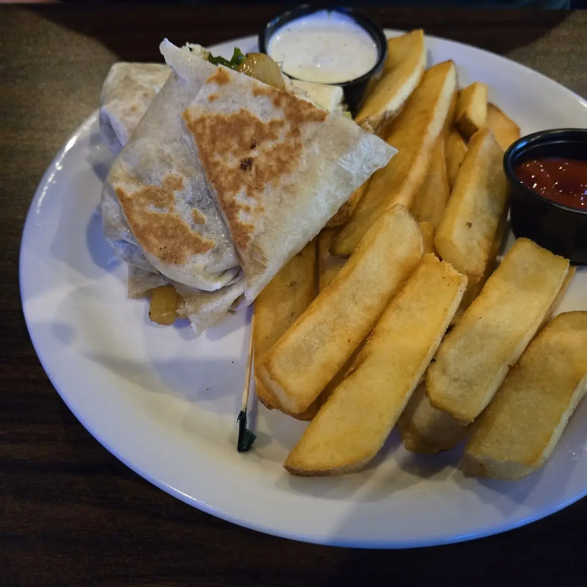 Chicken Teriyaki Wrap