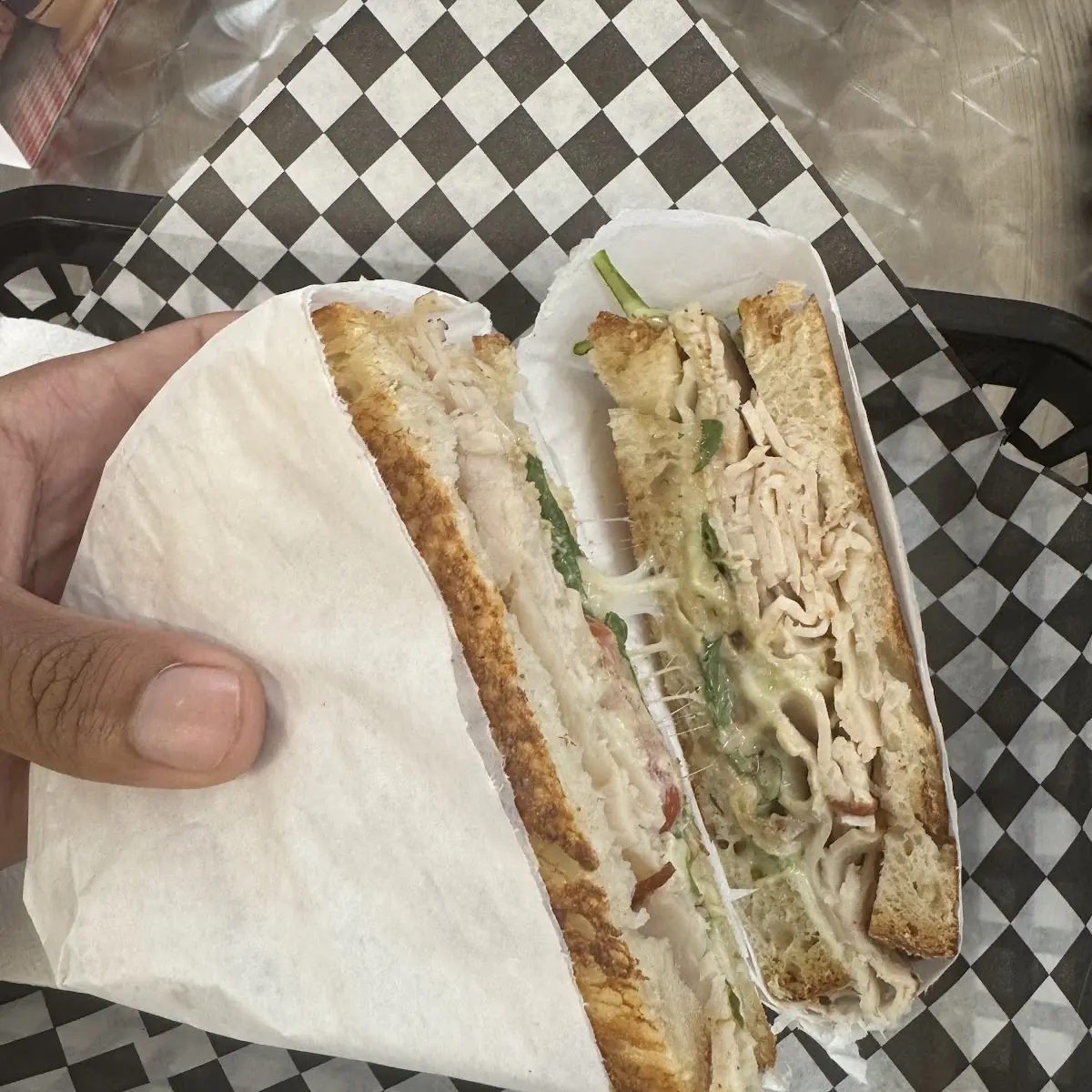 Turkey Pesto Panini