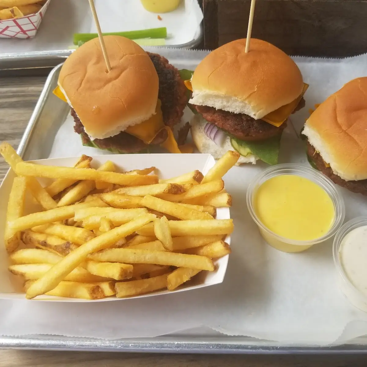 Veggie Burger Sliders