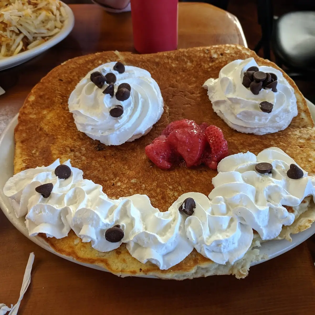 Happy Face Pancake
