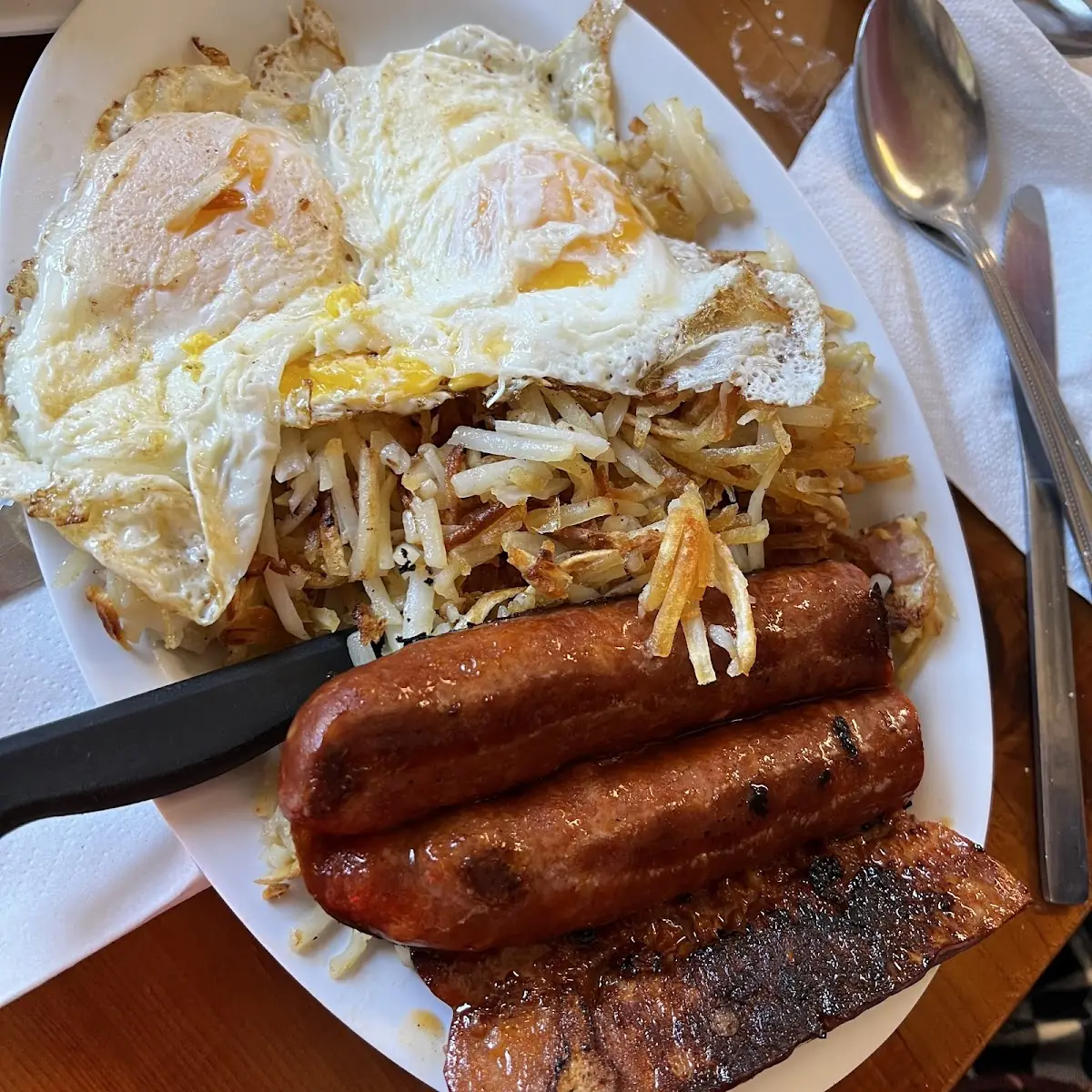 Two Eggs Hash Browns