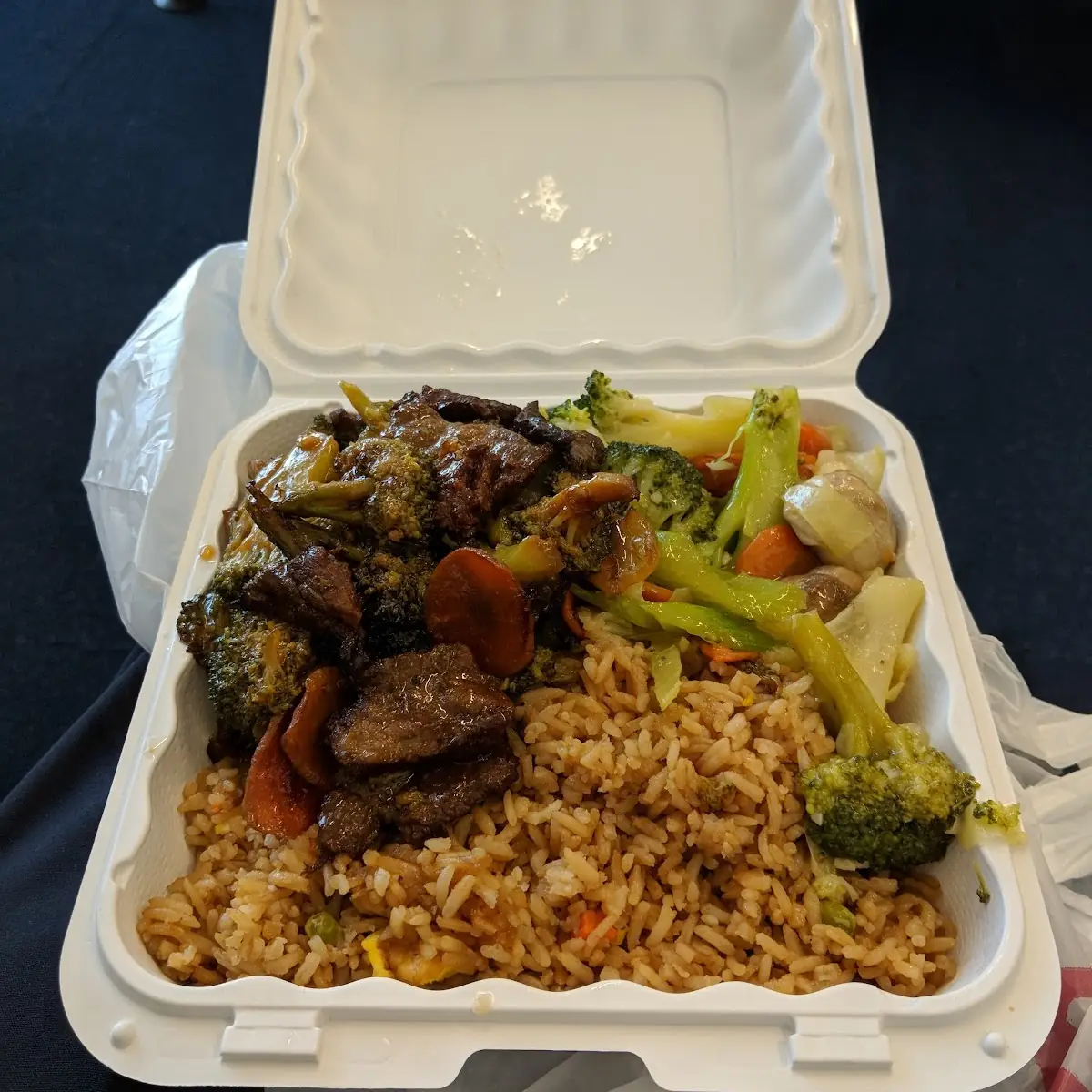 Beef & Broccoli Sweet & Sour Chicken