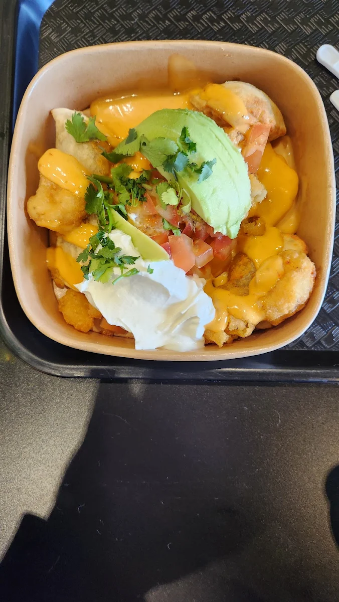 Cauliflower Baked, Loaded Pierogi