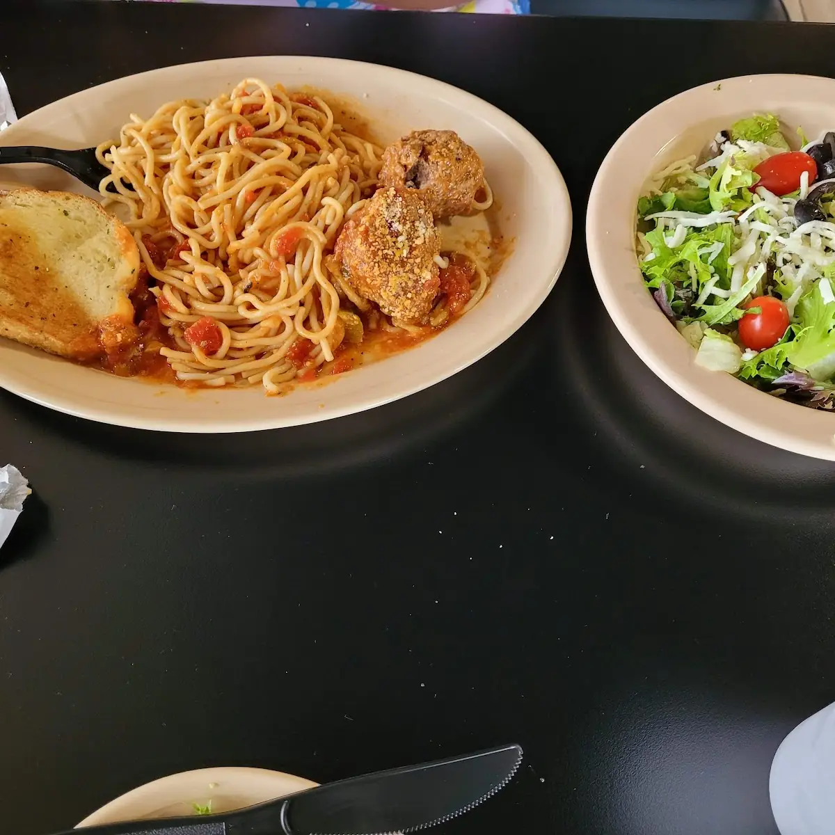 Thursday - Homemade Spaghetti & Meatballs