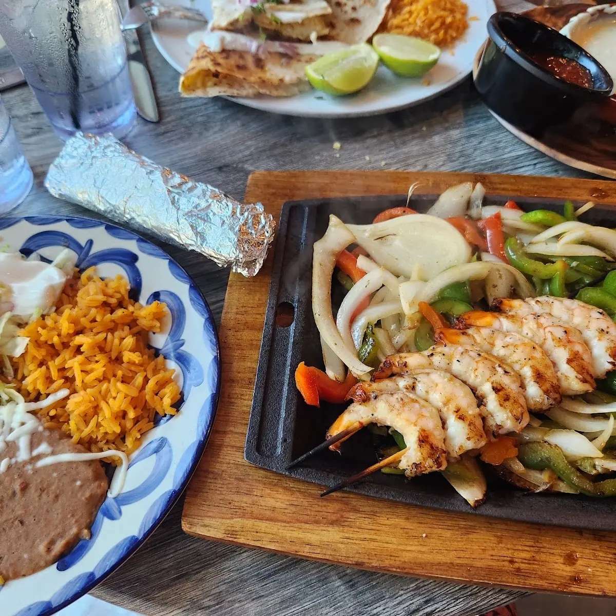 Shrimp Fajitas