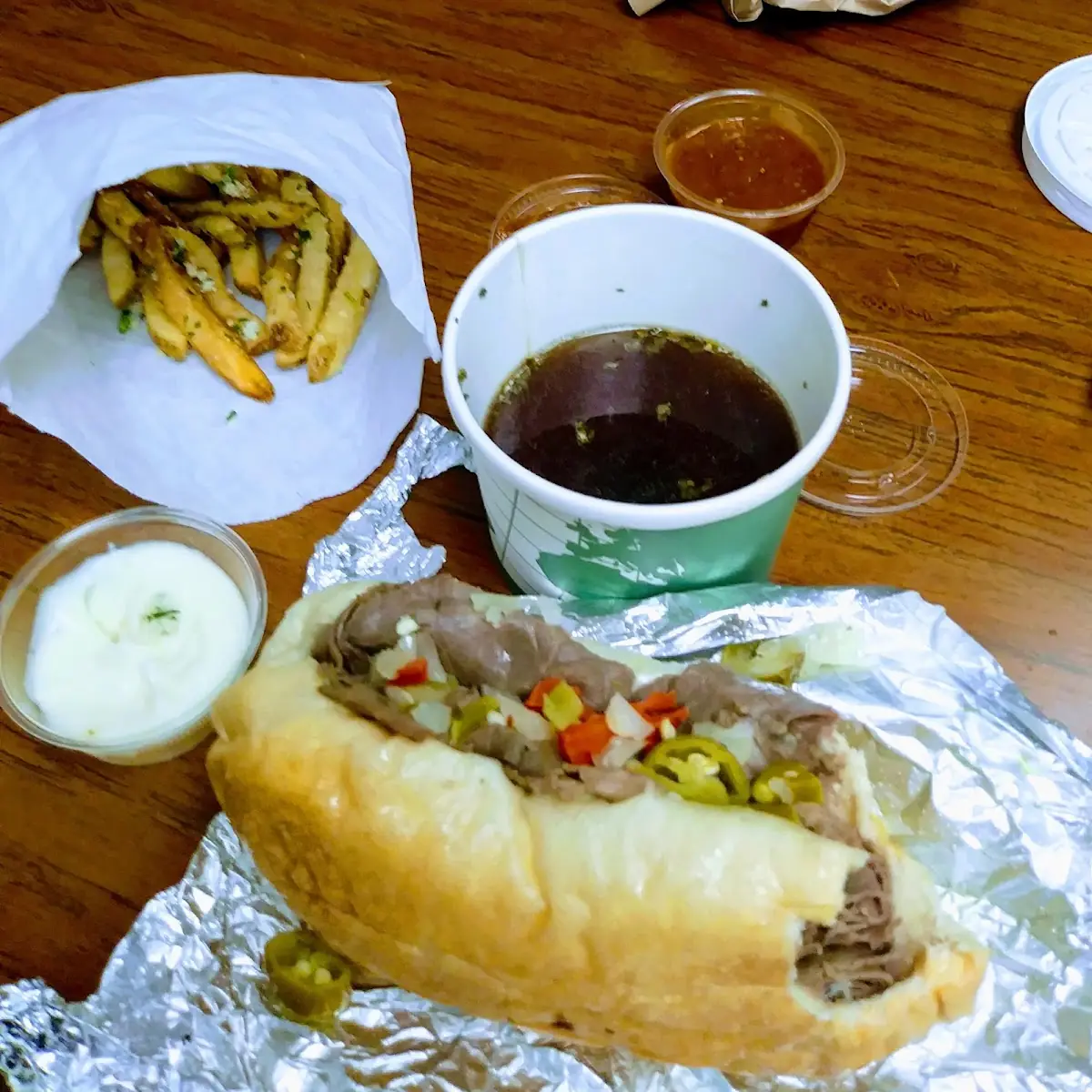 Italian Beef Sandwich