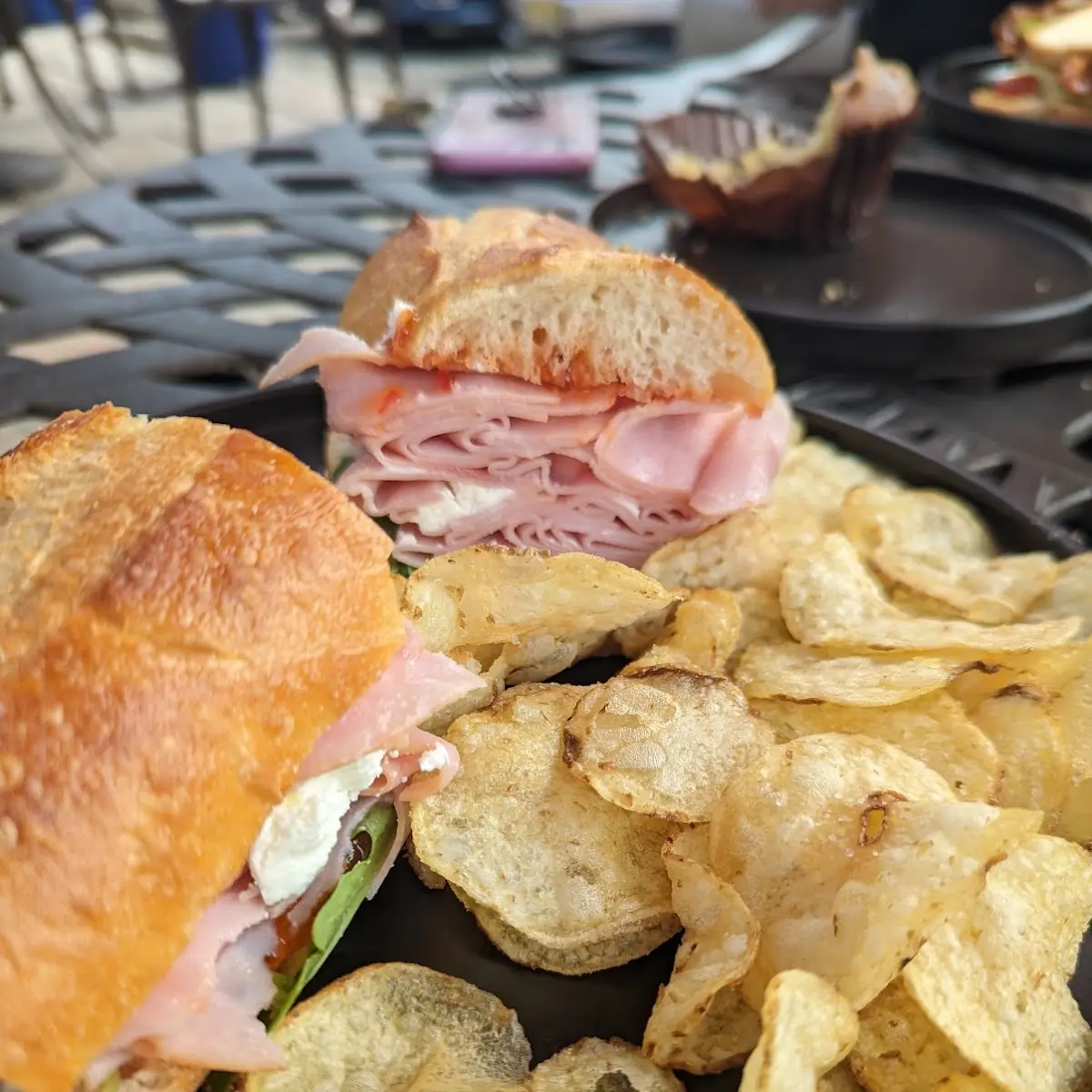 Ham Goat Cheese Pepper Jam